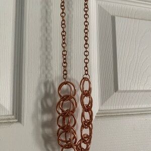 Rose-gold Tone Chain Necklace